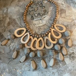 Wooden Bead Necklace